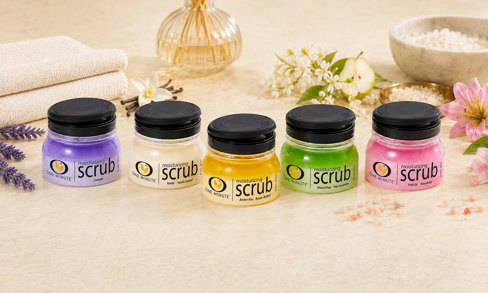 Moisturizing Salt Scrubs