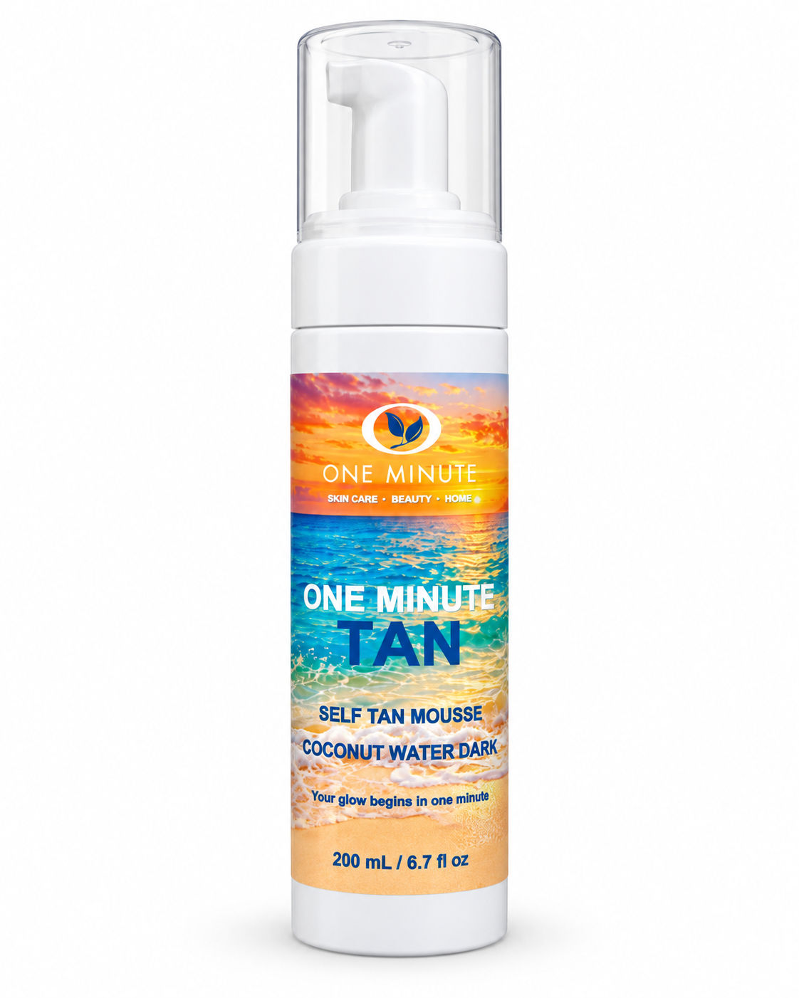 One Minute Tanning Mousse - Coconut Water Dark