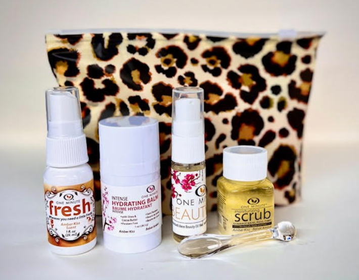 Animal Print Gift Travel Set