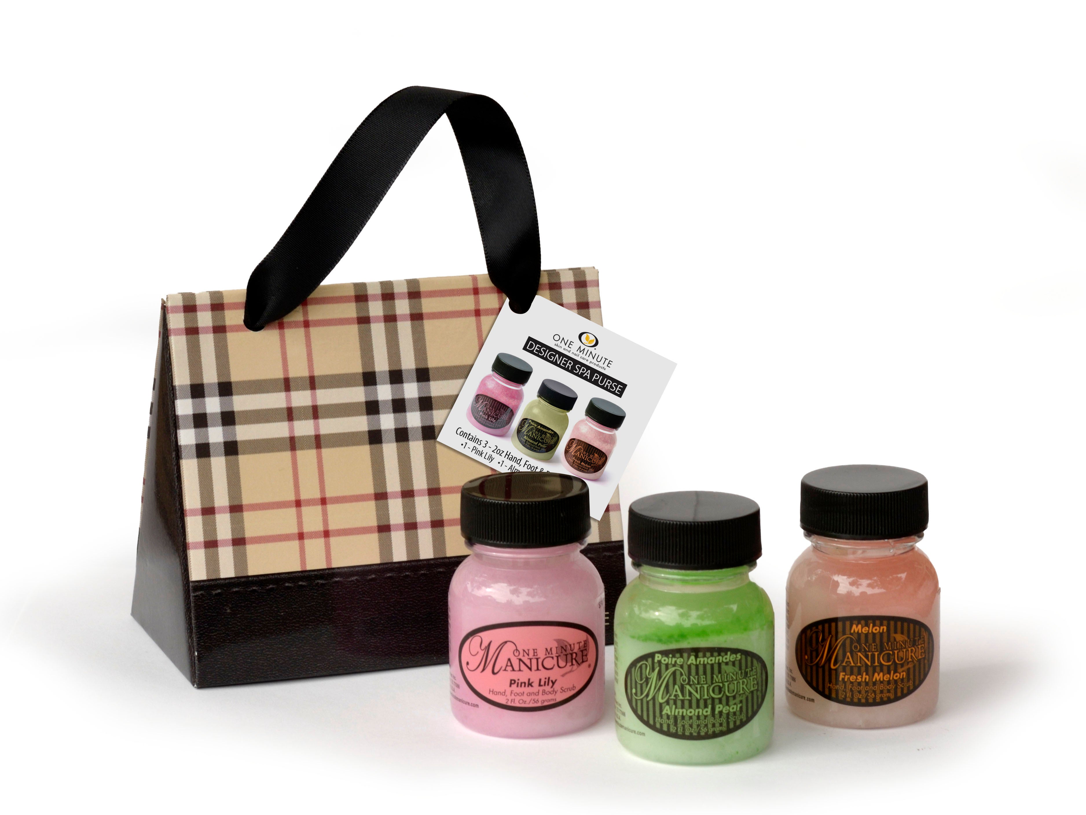 Plaid Designer Spa Purse